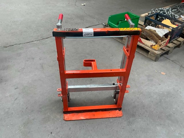 2018 rrr hur18 hand hydraulische steekwagen (te herstellen!) - afbeelding 2 van  6