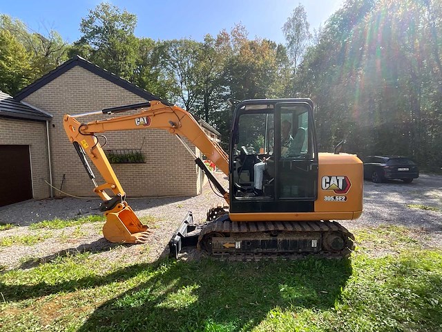 2018 rups / cat 305.5e2 rupsgraafmachine - afbeelding 7 van  14