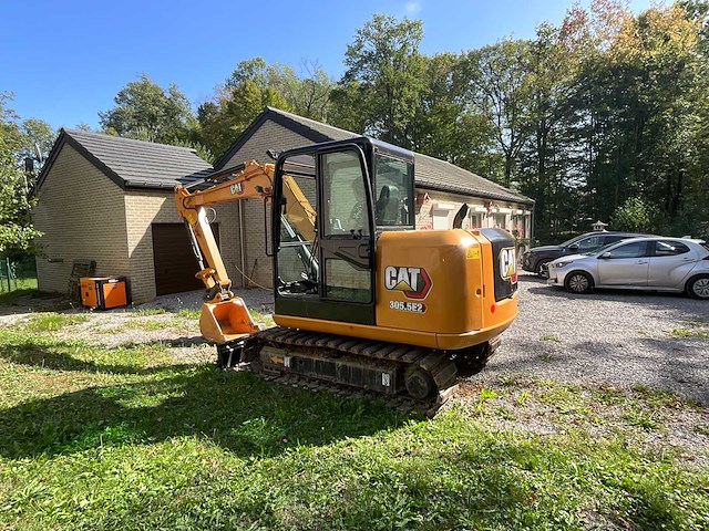 2018 rups / cat 305.5e2 rupsgraafmachine - afbeelding 8 van  14