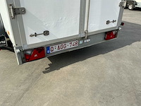 2018 saris c2700 dubbelasser gesloten geremd aanhangwagen - afbeelding 14 van  21
