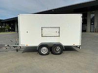 2018 saris c2700 dubbelasser gesloten geremd aanhangwagen - afbeelding 2 van  21