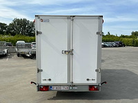 2018 saris c2700 dubbelasser gesloten geremd aanhangwagen - afbeelding 4 van  21