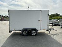 2018 saris c2700 dubbelasser gesloten geremd aanhangwagen - afbeelding 6 van  21