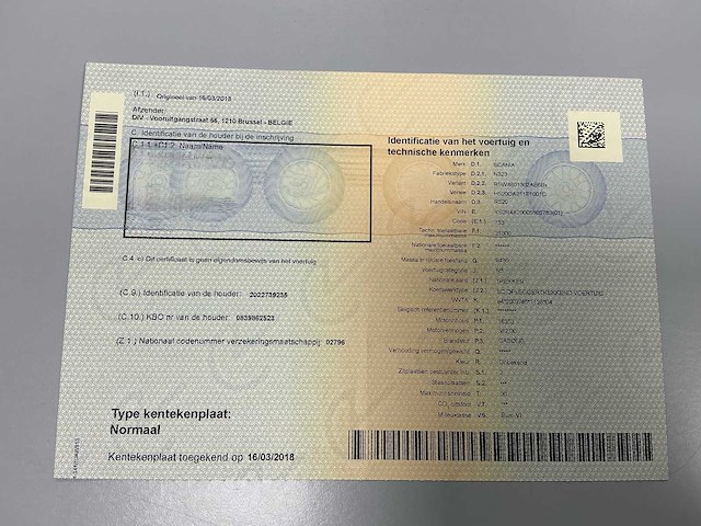 2018 scania r520 v8 vrachtwagen - afbeelding 20 van  31