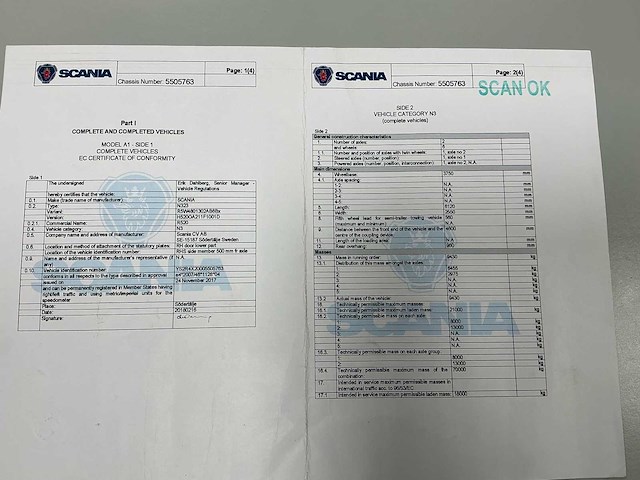 2018 scania r520 v8 vrachtwagen - afbeelding 18 van  31