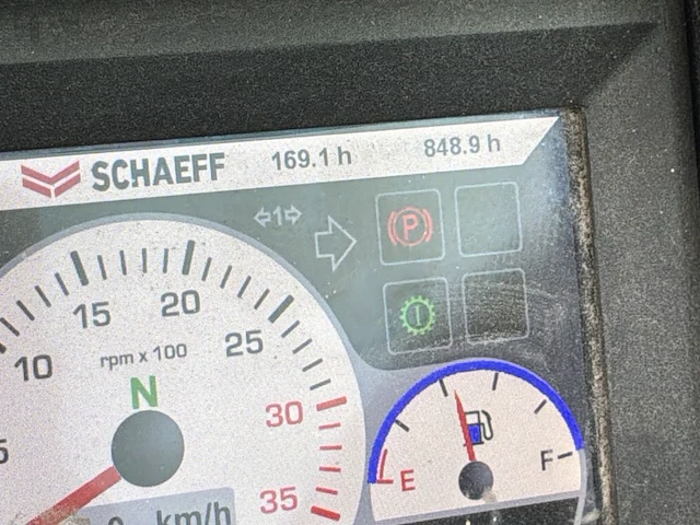 2018 schaeff/terex tw95 bandengraafmachine - afbeelding 5 van  40