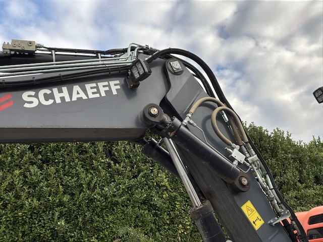 2018 schaeff/terex tw95 bandengraafmachine - afbeelding 9 van  40