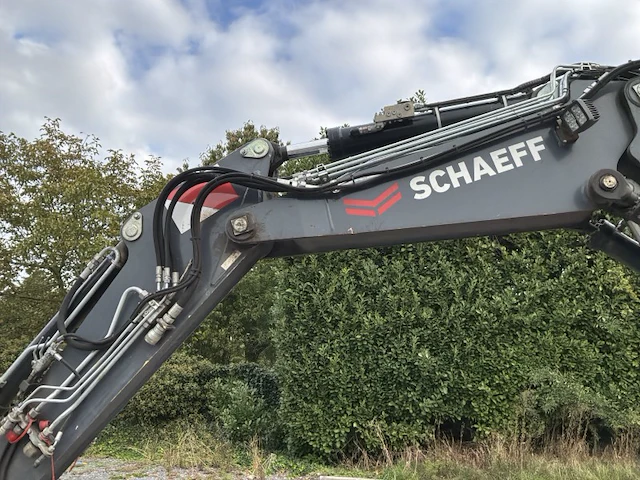 2018 schaeff/terex tw95 bandengraafmachine - afbeelding 10 van  40