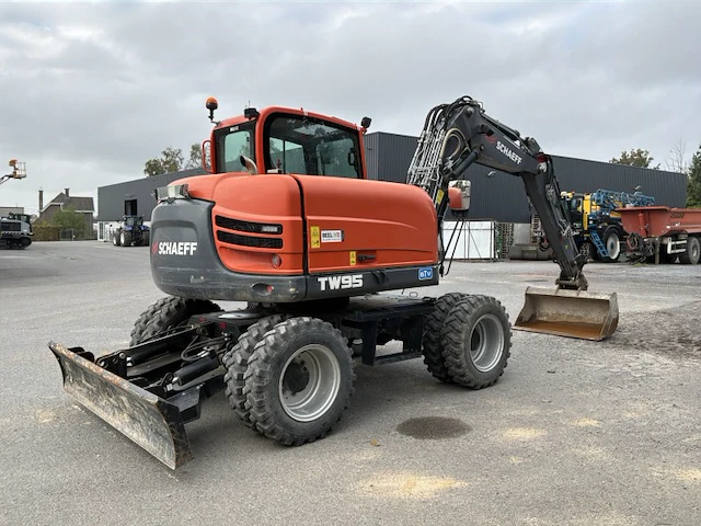2018 schaeff/terex tw95 bandengraafmachine - afbeelding 36 van  40