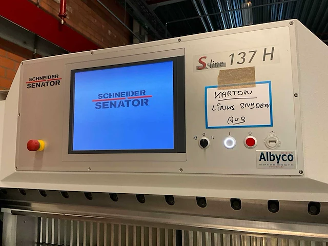 2018 schneider senator 137h s-line guillotine - afbeelding 7 van  19