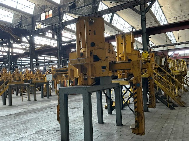 2018 slingofer 726dp spoelgrijper met standaard - afbeelding 2 van  7