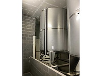 2018 steas k5-sl verticale rvs opslagmengtank - afbeelding 1 van  3