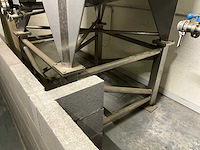 2018 steas k5-sl verticale rvs opslagmengtank - afbeelding 2 van  3