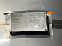 2018 steas k5-sl verticale rvs opslagmengtank - afbeelding 4 van  4