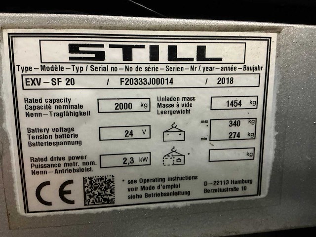 2018 still exv-sf20 stapelaar - afbeelding 2 van  25