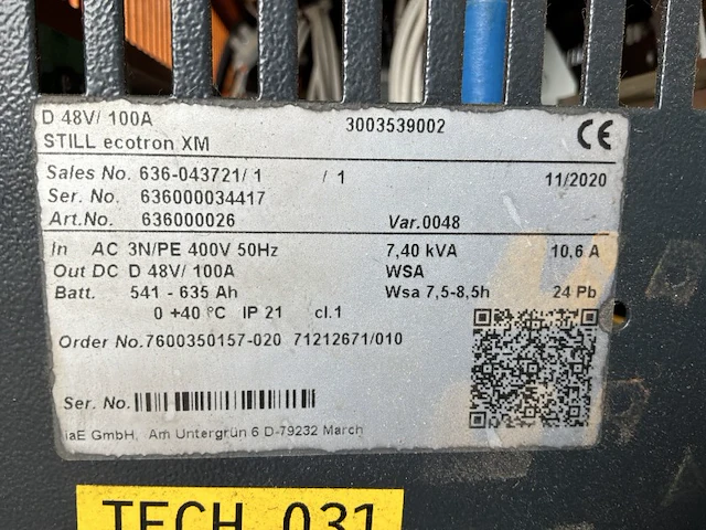 2018 still rx20-16 elektrische heftruck - afbeelding 27 van  33