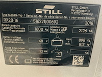 2018 still rx20-16 vorkheftruck - afbeelding 8 van  8