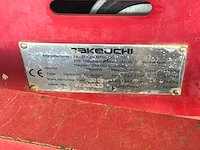 2018 takeuchi tb295w banden graafmachine - afbeelding 13 van  24