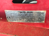 2018 takeuchi tb295w banden graafmachine - afbeelding 3 van  24