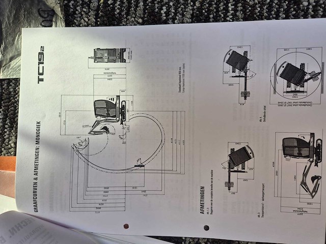 2018 terex tc19-2 minigraafmachine - afbeelding 50 van  51