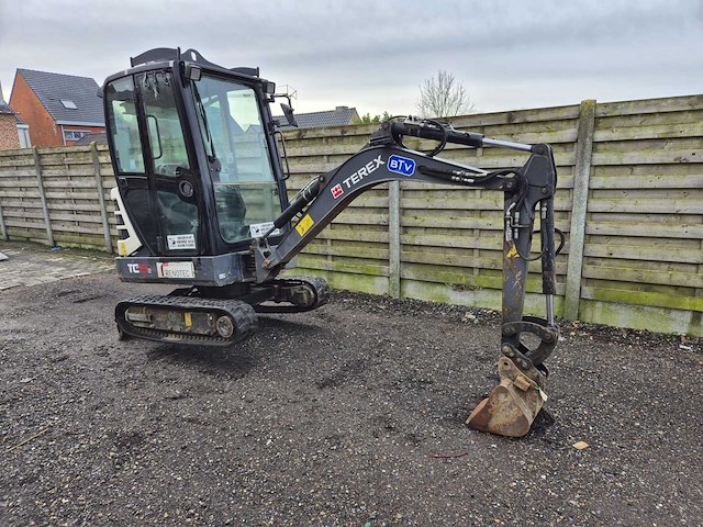 2018 terex tc19-2 minigraafmachine - afbeelding 1 van  51