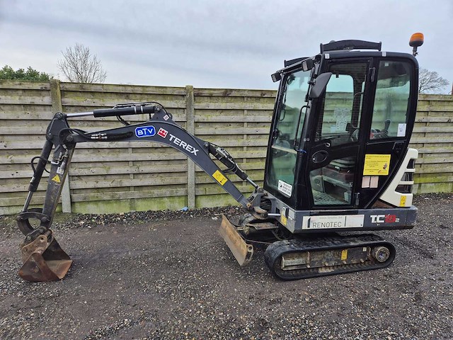 2018 terex tc19-2 minigraafmachine - afbeelding 22 van  51