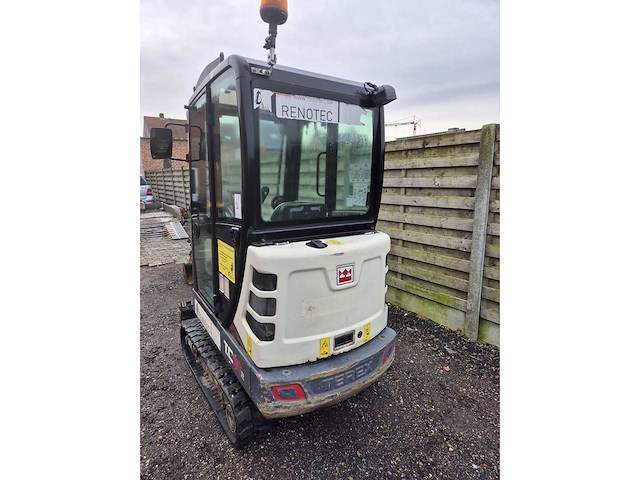 2018 terex tc19-2 minigraafmachine - afbeelding 23 van  51
