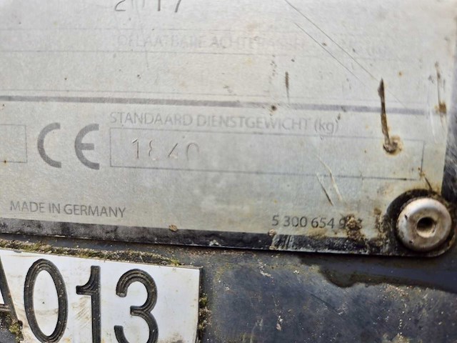 2018 terex tc19-2 minigraafmachine - afbeelding 33 van  51