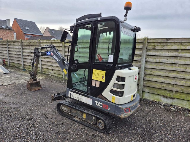 2018 terex tc19-2 minigraafmachine - afbeelding 40 van  51