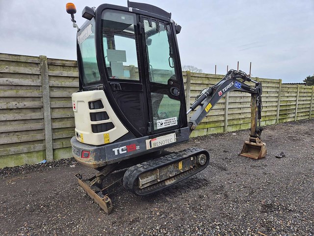 2018 terex tc19-2 minigraafmachine - afbeelding 8 van  48