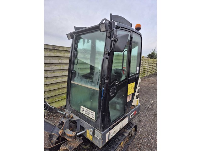 2018 terex tc19-2 minigraafmachine - afbeelding 11 van  48