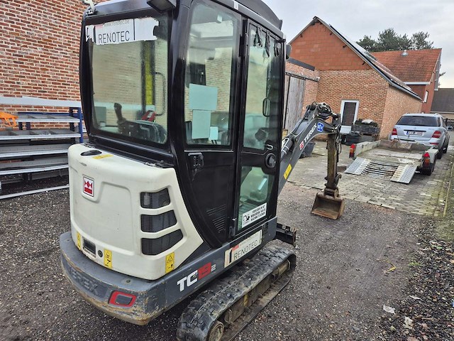 2018 terex tc19-2 minigraafmachine - afbeelding 17 van  48