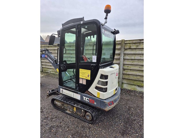 2018 terex tc19-2 minigraafmachine - afbeelding 22 van  48