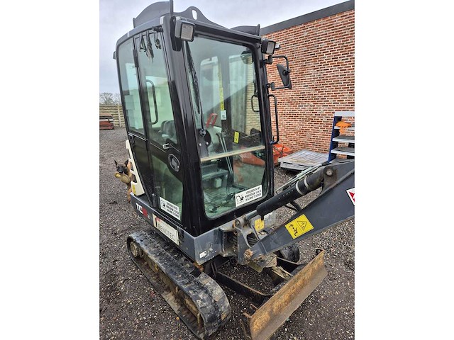 2018 terex tc19-2 minigraafmachine - afbeelding 43 van  48