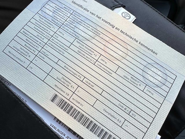 2018 toyota land cruiser personenauto - afbeelding 11 van  21