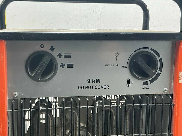 2018 trotec tds 50 elektroheater 9kw 400v - afbeelding 2 van  7