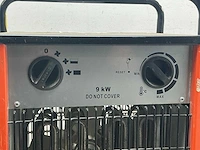 2018 trotec tds 50 elektroheater 9kw 400v - afbeelding 2 van  7