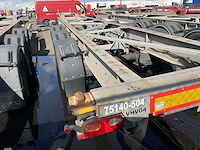 2018 van hool containerchassis oplegger containertransport 40-45 voet (75140-504) - afbeelding 6 van  10
