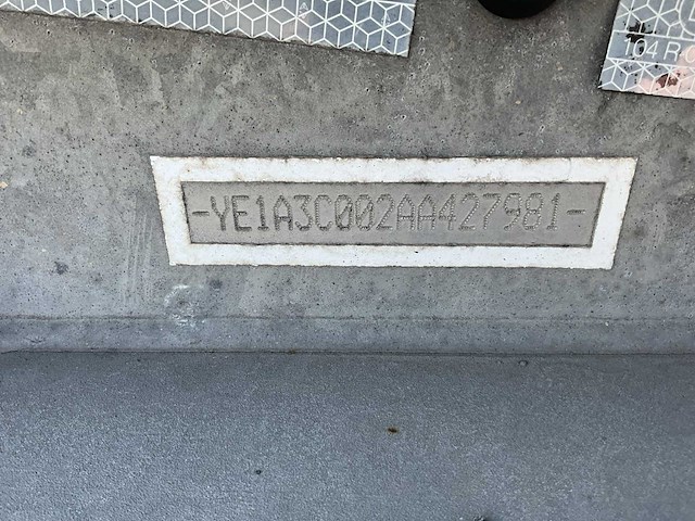 2018 van hool containerchassis oplegger containertransport 40-45 voet (75140-504) - afbeelding 8 van  10