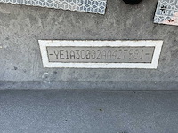 2018 van hool containerchassis oplegger containertransport 40-45 voet (75140-504) - afbeelding 8 van  10