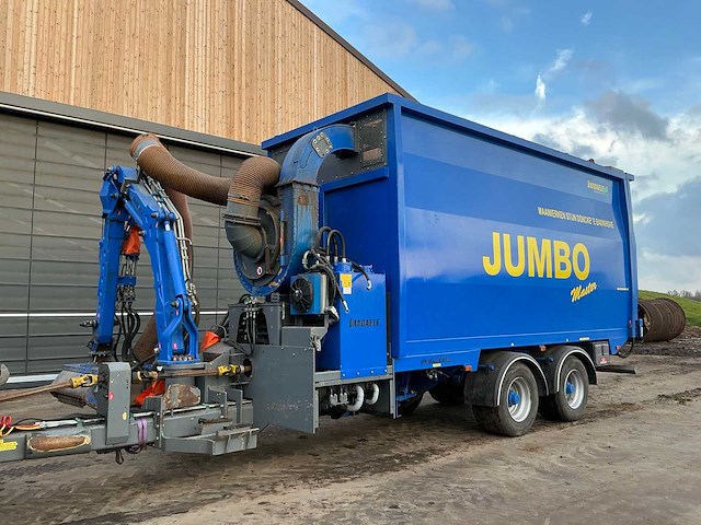 2018 vandaele jumbo master kantenmaaier + opvang - afbeelding 1 van  16