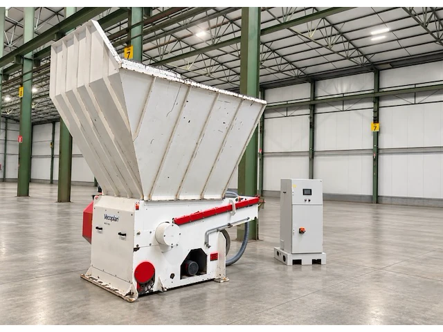 2018 vecoplan vaz 110 xl industriële éénassige shredder - afbeelding 1 van  18