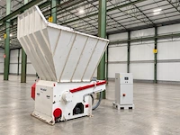 2018 vecoplan vaz 110 xl industriële éénassige shredder
