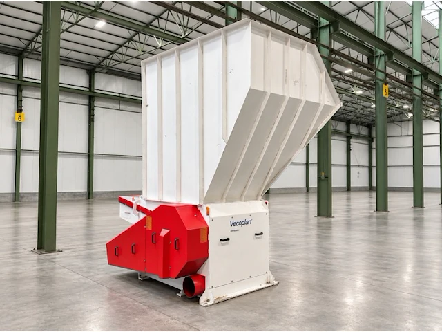 2018 vecoplan vaz 110 xl industriële éénassige shredder - afbeelding 11 van  18