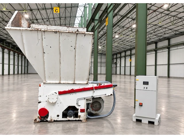 2018 vecoplan vaz 110 xl industriële éénassige shredder - afbeelding 13 van  18