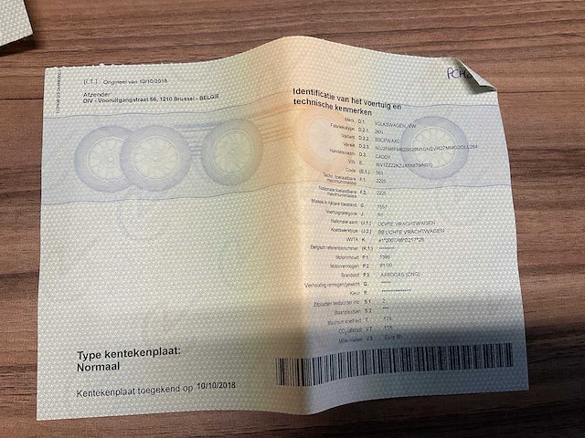 2018 volkswagen caddy schadewagen bedrijfswagen - afbeelding 30 van  37