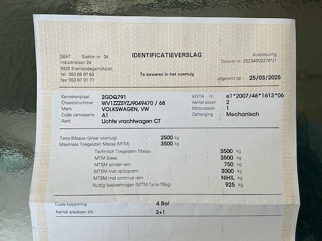 2018 volkswagen crafter bedrijfswagen - afbeelding 31 van  43