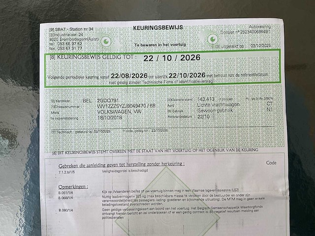 2018 volkswagen crafter bedrijfswagen - afbeelding 36 van  42