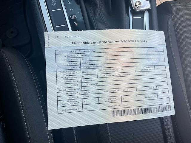2018 volkswagen passat personenauto - afbeelding 14 van  23