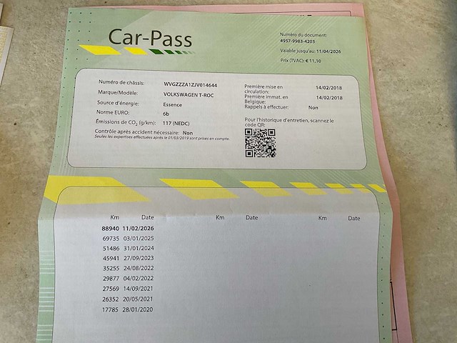 2018 volkswagen t-roc personenauto - afbeelding 31 van  38